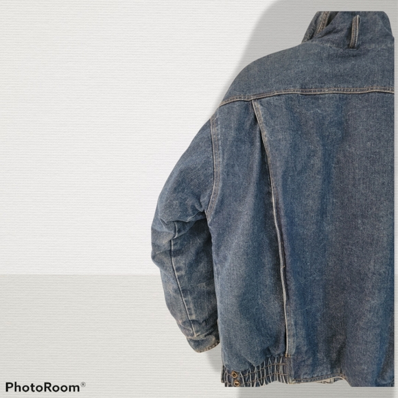 Be in the Current Seen, 80's jean jacket, large - Picture 4 of 10